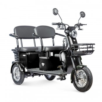 Электротрицикл Rutrike Караван Черный