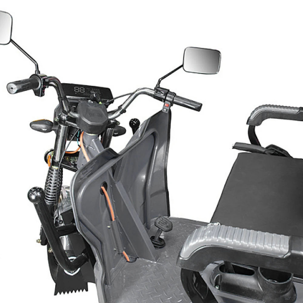 Грузовой электротрицикл Rutrike Габарит 1700 60V1200W серый 9